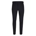 czarne spodnie meskie w kant plus size