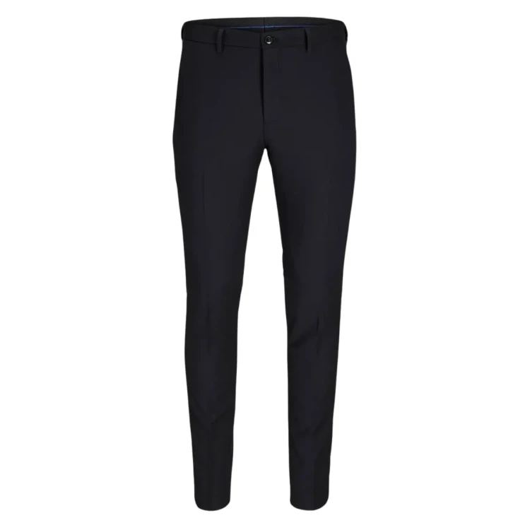 czarne spodnie meskie w kant plus size