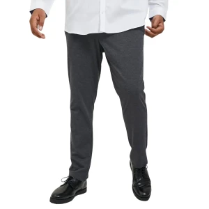 Duże męskie spodnie chinosy Jack & Jones 12250503 ciemnoszare