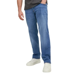 Duże męskie spodnie jeansowe Jack & Jones 12245638 ciemnoniebieskie