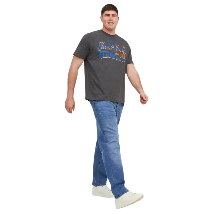jeansy meskie z prosta nogawka xxxl