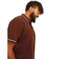 duza brazowa polowka meska plus size
