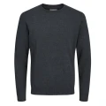 wygodny gladki sweter meski plus size