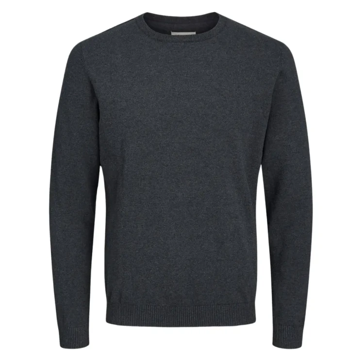 wygodny gladki sweter meski plus size