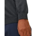 meski sweter duze rozmiary ciemnoszary