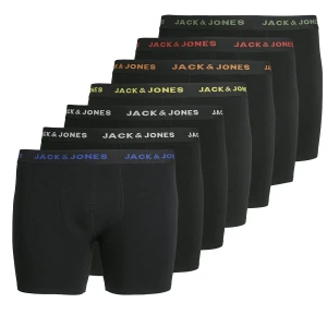 Duża bielizna męska bokserki 7 sztuk Jack & Jones 12268845 czarne