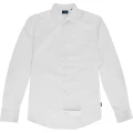 koszula meska plus size w bialym kolorze Double
