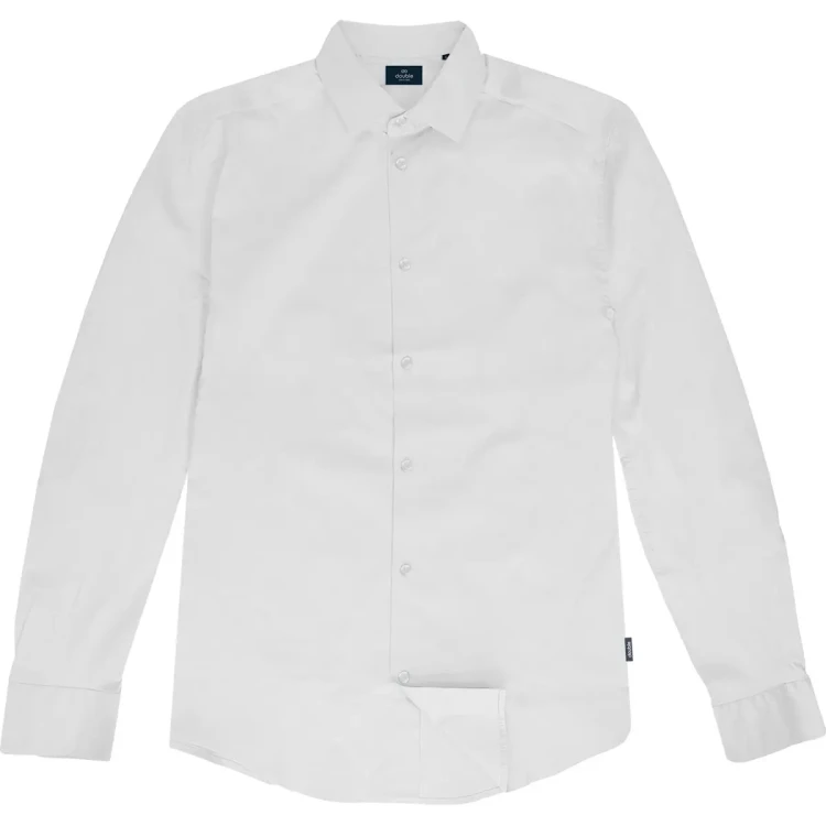 koszula meska plus size w bialym kolorze Double