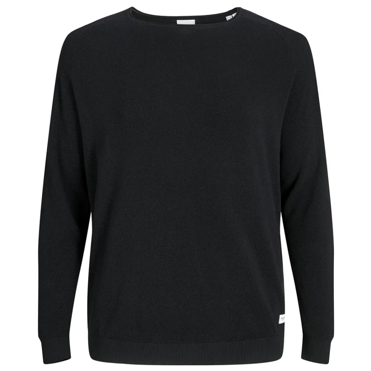klasyczny czarny sweter meski 8xl