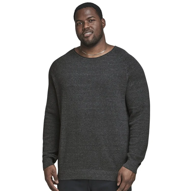 sweter meski wkladany przed glowe dla mezczyzn plus size
