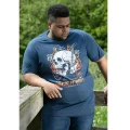 t-shirt z czaszka meski duzy 5xl