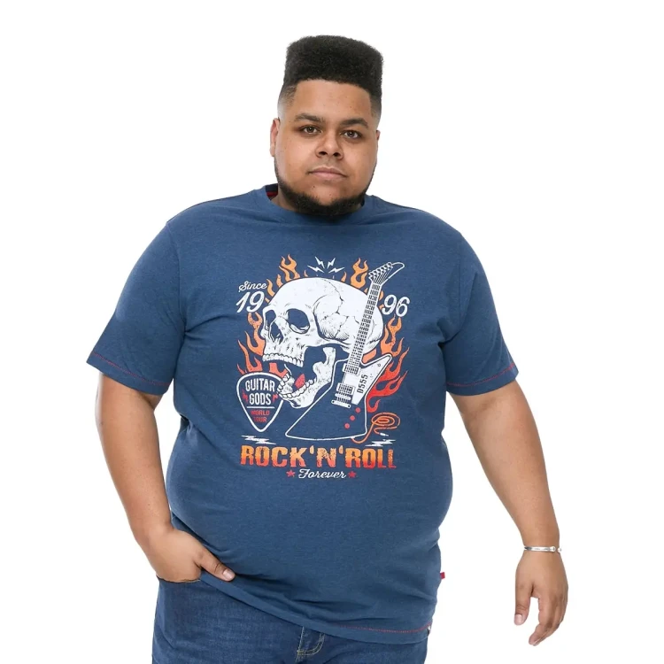 meskie duzy t-shirt z nadrukiem 8xl