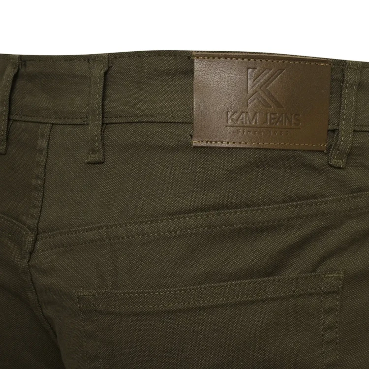 jeansy khaki plus size Kam 3xl