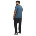 t-shirt z nadrukiem 6xl niebieski meski