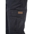 gladkie spodnie z kieszeniami plus size