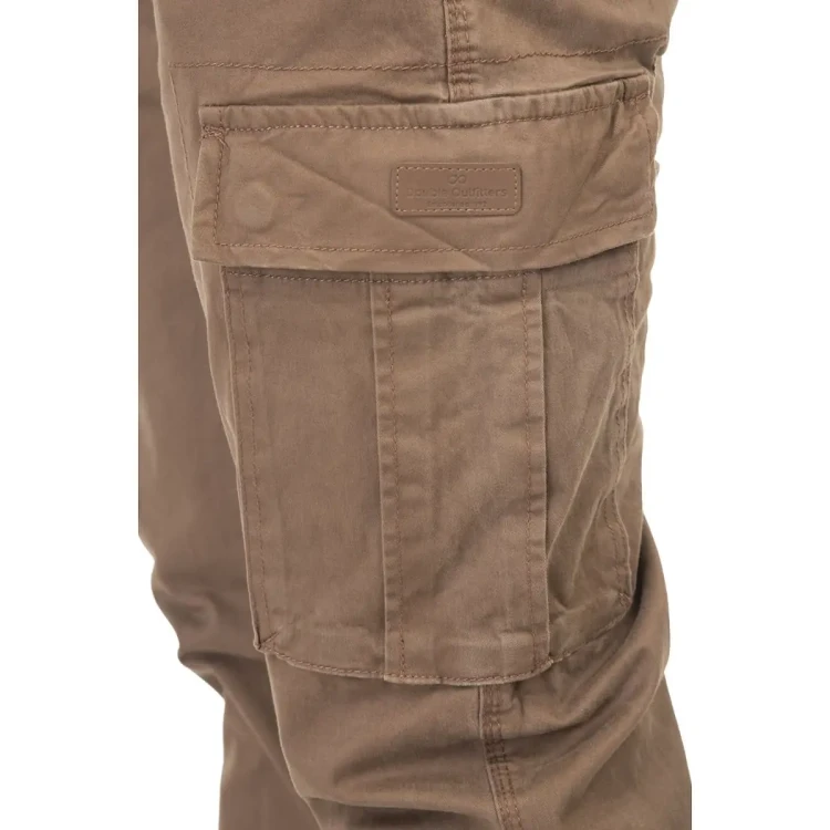 gladkie meskie spodnie z kieszeniami plus size