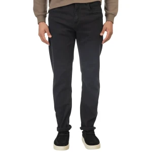 Duże męskie spodnie jeansy Double Urban Outfitters FP-4011 czarne
