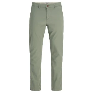 Duże męskie spodnie chinosy Jack & Jones 12275893 jasnozielone
