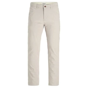 Duże męskie spodnie chinosy Jack & Jones 12275893 beżowe