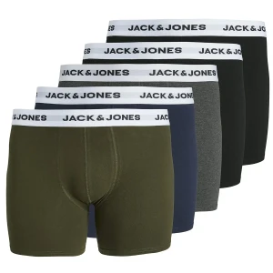 Duża bielizna męska bokserki 5 sztuk Jack & Jones 12222819 multi