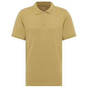 Duża męska koszulka polo gładka z kołnierzykiem Mustang 1016293-6292 khaki