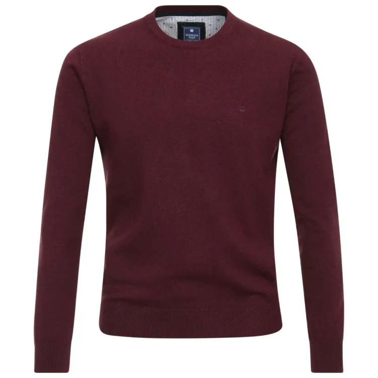 duzy sliwkowy sweter plus size redmond