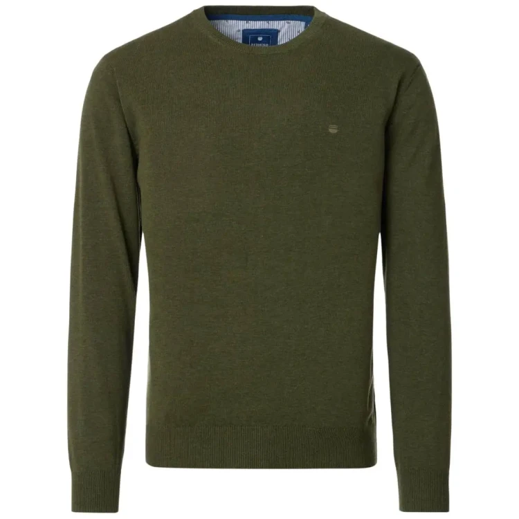 sweter khaki duze rozmiary mezczyzna xxxl