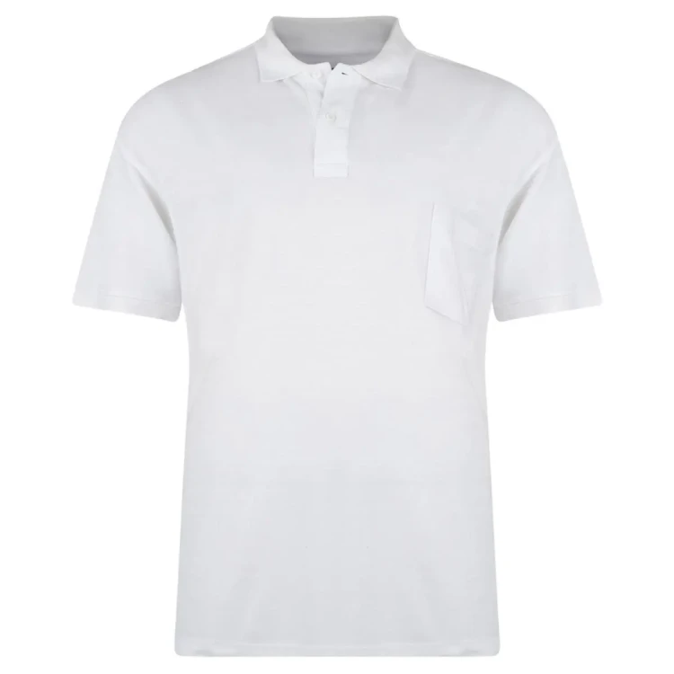 biala koszulka polo 6xl chlopak