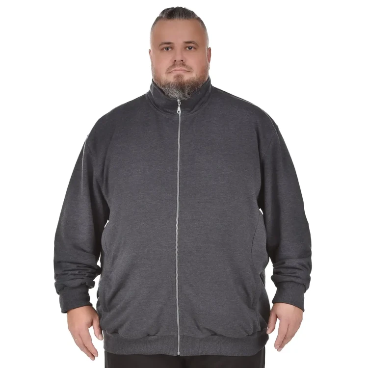 duza meska szara bluza