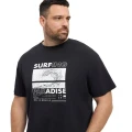 t-shirt czarny napis dla nastolatka