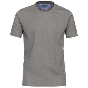 Duża męska gładka koszulka t-shirt Redmond 231930650-70 szary