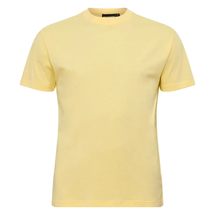 t-shirt dla duzego pana 4xl zolty wakacyjny