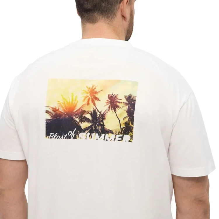 koszulka dla mlodego chlopaka biala 3xl