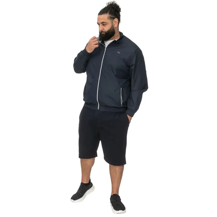 duza kurtka bomberka granatowa 3xl