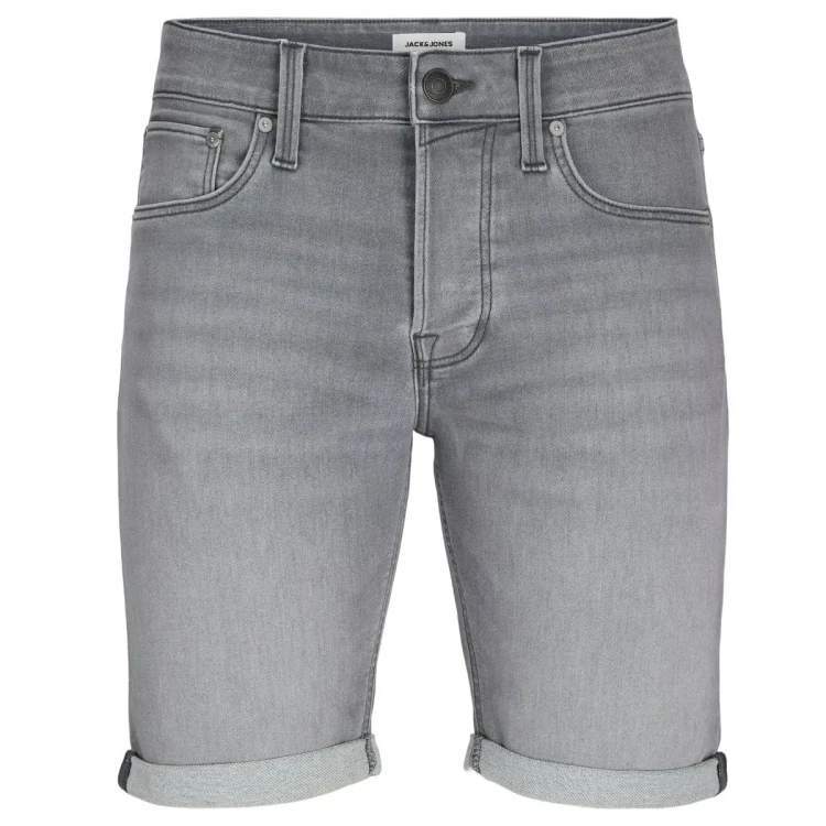 jasnoszare szorty plus size meskie