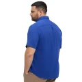 modna koszula niebieska kolnierzyk 4xl