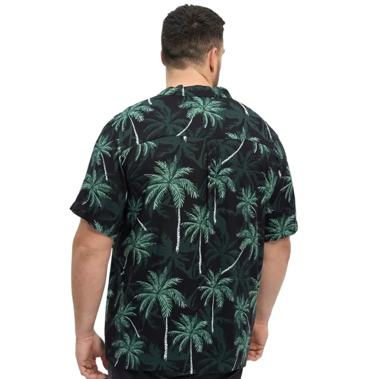 meska koszula letnia dla puszystych 5xl