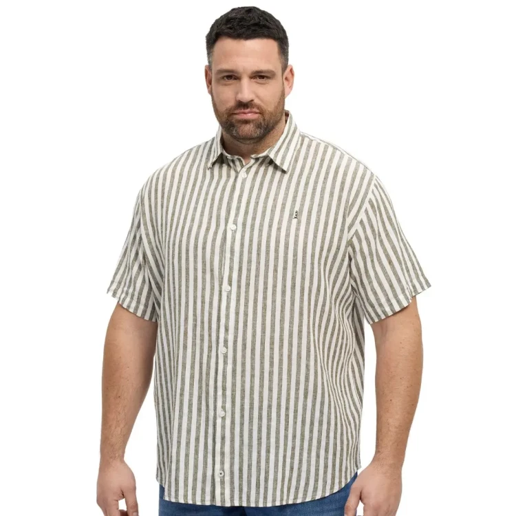 koszula w paski plus size meska