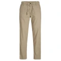 brazowe lniane spodnie xxl 5xl