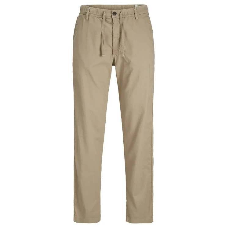 brazowe lniane spodnie xxl 5xl