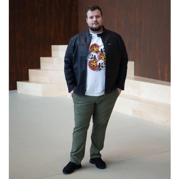 duza kurtka meska plus size