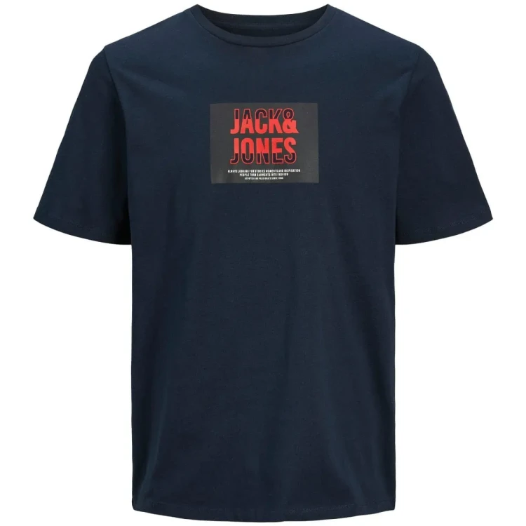 duza koszulka z napisami jack jones