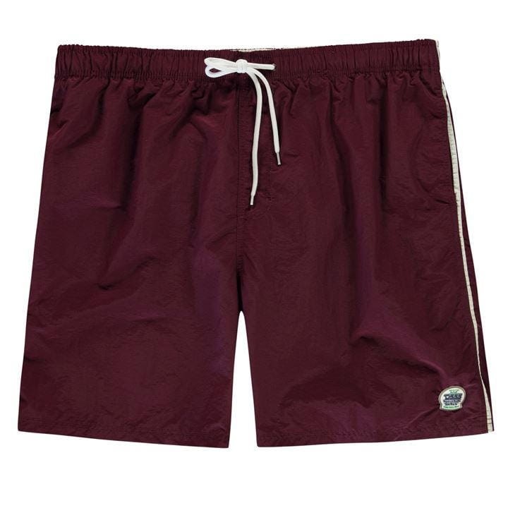 bordowe spodenki duke d555 meskie duze spodenki kapielowe yarrow