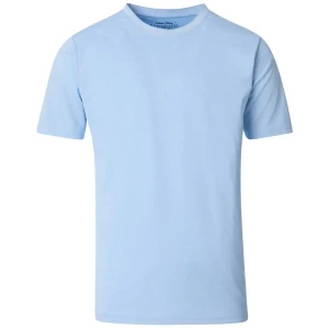 Duża męska gładka koszulka t-shirt Redmond 231930650-10 jasnoniebieski