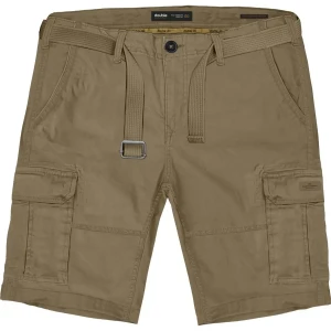 Duże męskie spodenki bojówki z paskiem Double Urban Outfitters MSHO-7011 beżowe