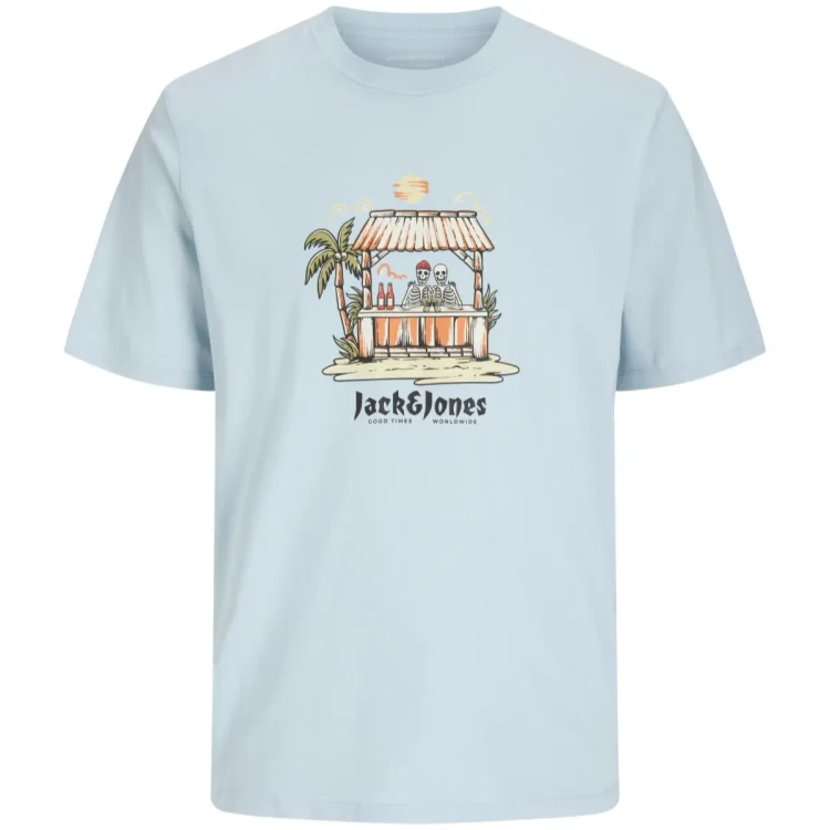 blekitny t-shirt dla duzego faceta 6xl