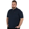 granatowa koszulka polo logo 4xl