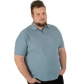 wygodna koszulka z kolnierzykiem meska 7xl