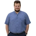 duza meska koszula granatowa xxl