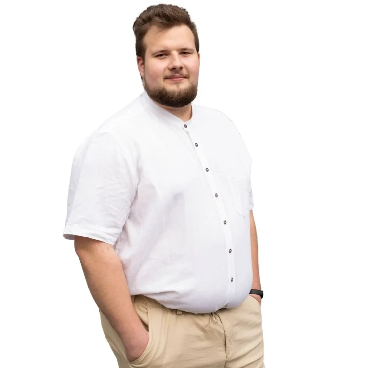 koszula stojka meska 4xl